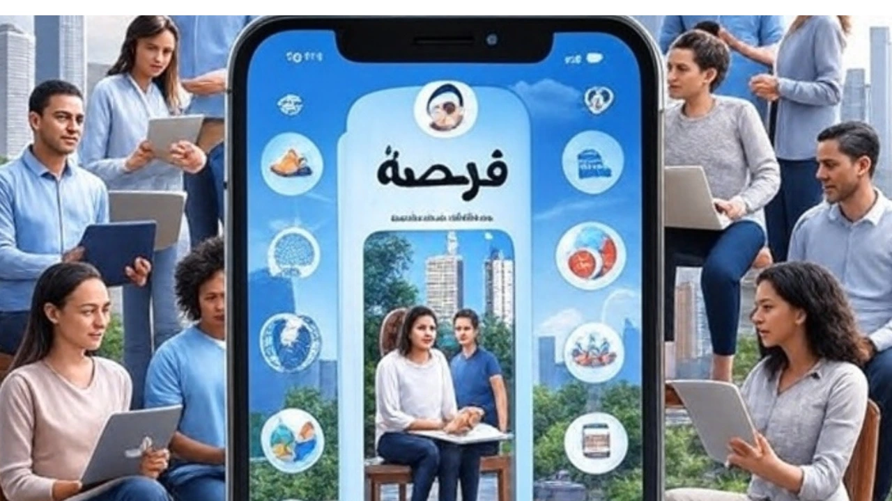 تطبيق فرصة: بوابتك لعالم الفرص الوظيفية والتعليمية